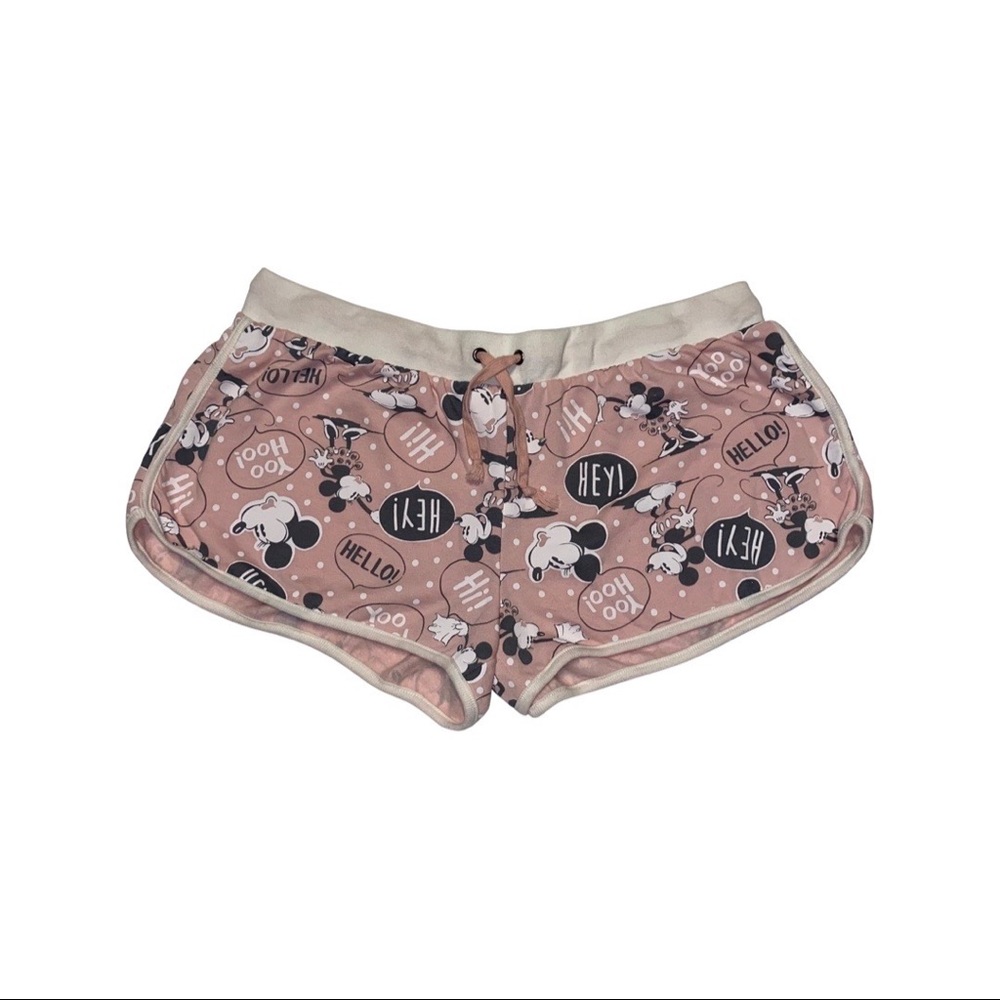 Disney pink sleeping shorts size XL